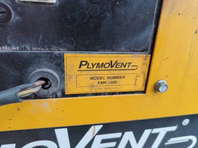 1237158-19 Smoke extractor PlymoVent EMK-1400