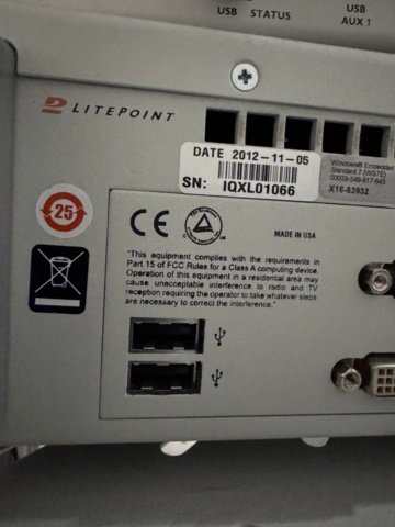 1240488-3 Test system - LitePoint IQxel 80