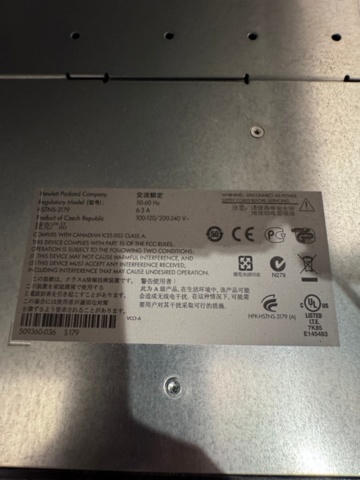 1240502-8 Server 3 pcs - HP Proliant DL320 G6