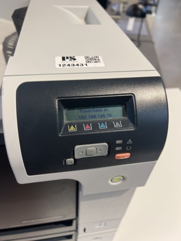 1243431-3 Printer with toner and shredder - HP Color LaserJet CP5225