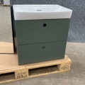 1217681-2 Chest of drawers Svedbergs Intro 55 with wash basin & mirror cabinet Salvia