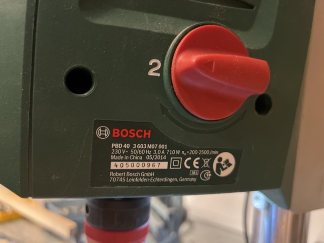 1244721-5 Bench drill Bosch PBD 40 -2014