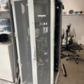 1244732-1 Server rack with test equipment for electricity