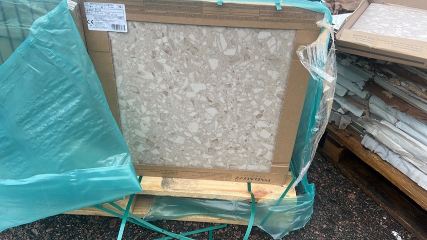 1269162-4 Granite ceramic Terrazzo Beige, 100 sq m, 60x60