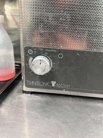 1244762-2 Ultrasonic cleaner Elma Transsonic 460/H