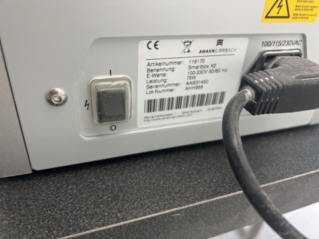 1244759-3 Plaster dosing machine Amann Girrbach Smartbox X2