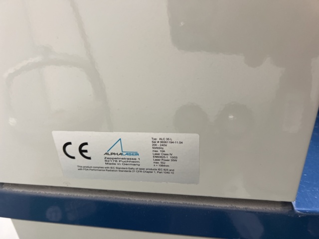 1244774-4 Laser welding Alphalaser ALC 35L