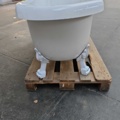 1264593-4 Kristoffer white Bathtub with lion paws sw366