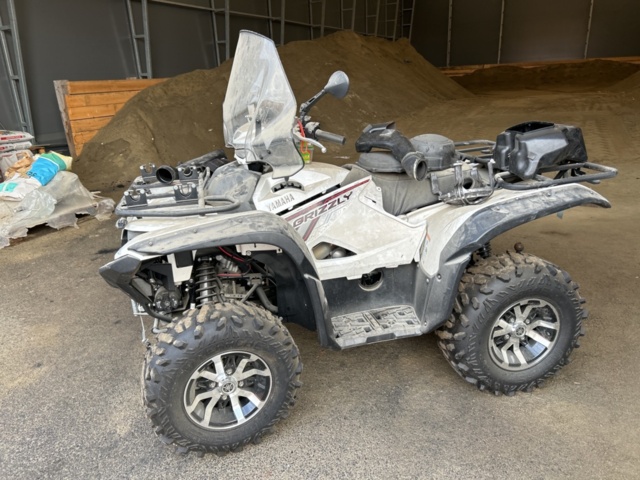 1237720-1 Quad bike Yamaha Grizzly 700 -2018 (repair object)