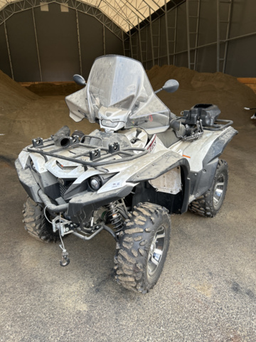 1237720-2 Quad bike Yamaha Grizzly 700 -2018 (repair object)