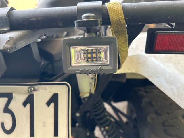 1237720-5 Quad bike Yamaha Grizzly 700 -2018 (repair object)