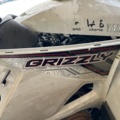1237720-8 Quad bike Yamaha Grizzly 700 -2018 (repair object)