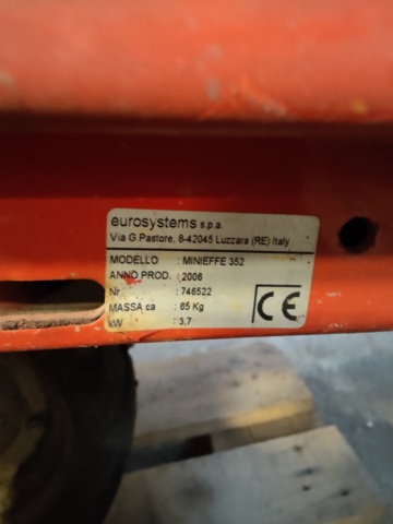 1268963-11 Tool carrier Eurosystems Minieffe 352