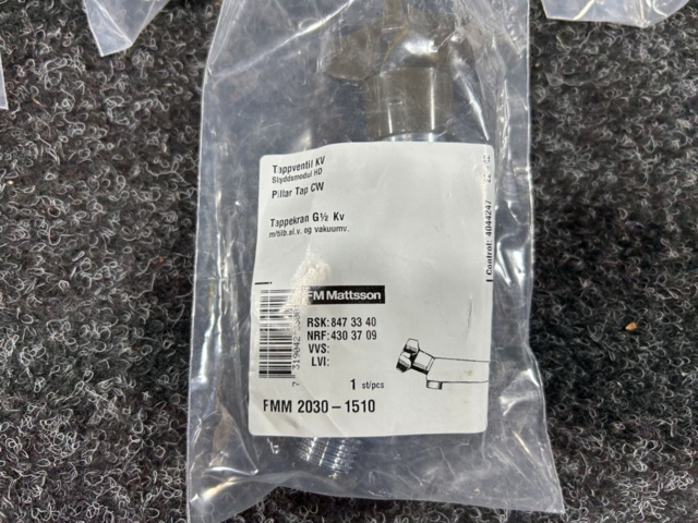 1249125-5 Tap valves FM Mattsson -35 pcs