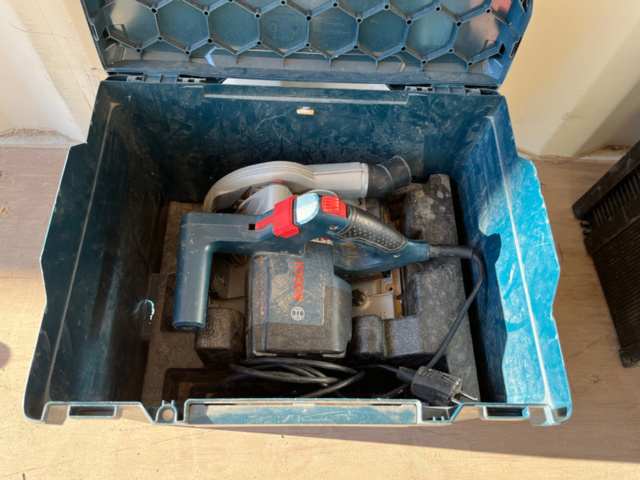 1194547-1 Bosch Professional plunge saw GKT55 GCE with rails