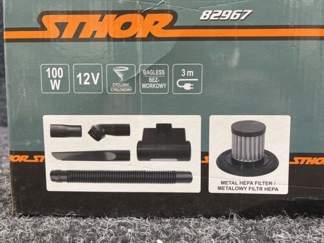 1270624-8 Car vacuum cleaner Sthor 12V