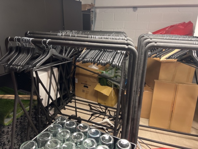 1248568-1 The storage room - Clothes hangers and various details