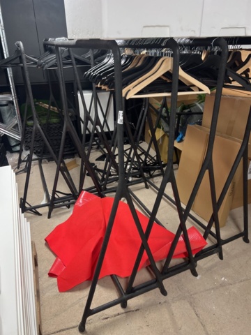 1248568-9 The storage room - Clothes hangers and various details