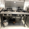 1226250-1 Rotoquip gas stove with 6 flames