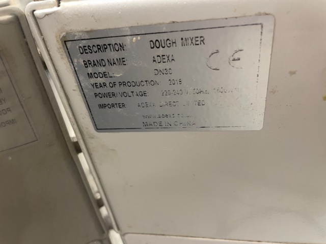 1226260-3 Dough mixer - Adexa