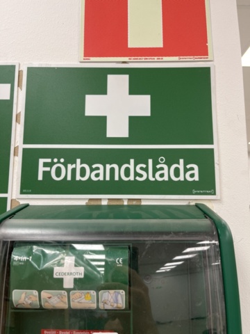 1269700-3 First aid station - Cederroth