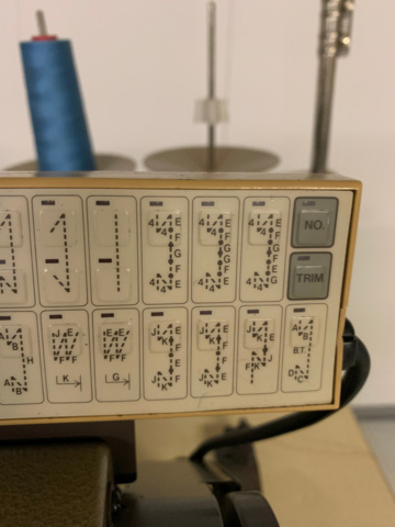 1261912-6 Sewing machine Mitsubishi LT2-250