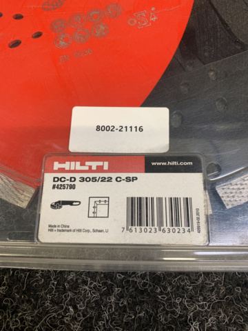1272508-2 Cutting disc Hilti DC-D 305/22 C-SP