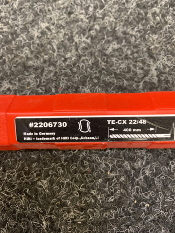 1272737-2 Hammer drill Hilti TE-CX 22/48