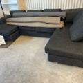 1225614-1 Loungesoffa, 3st mattor och litet element