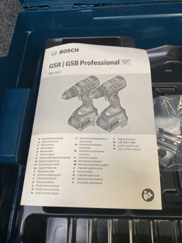 1273039-9 Screwdriver Bosch GSR 18V-60 C