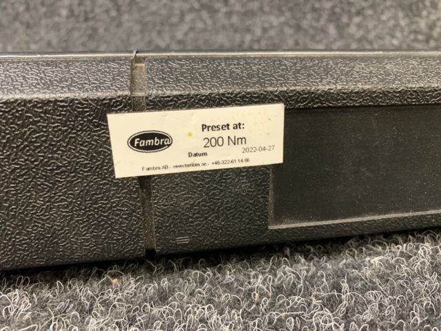 1273064-3 Torque wrench, 1/2" NovaTork P3200