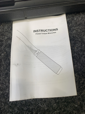 1273064-9 Torque wrench, 1/2" NovaTork P3200