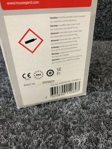 1273073-4 Fire extinguisher Housegard 8A-55B-C