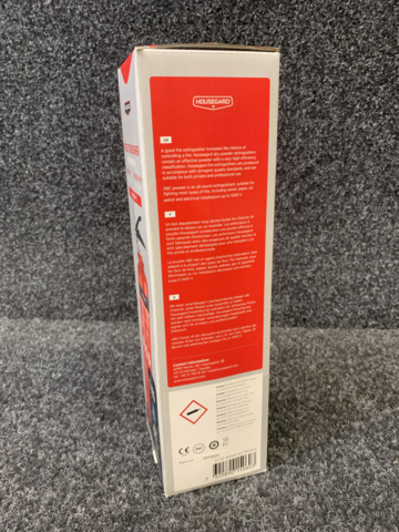 1273073-6 Fire extinguisher Housegard 8A-55B-C