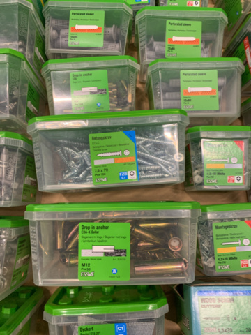 1273378-6 Screw/nail assortment Essve