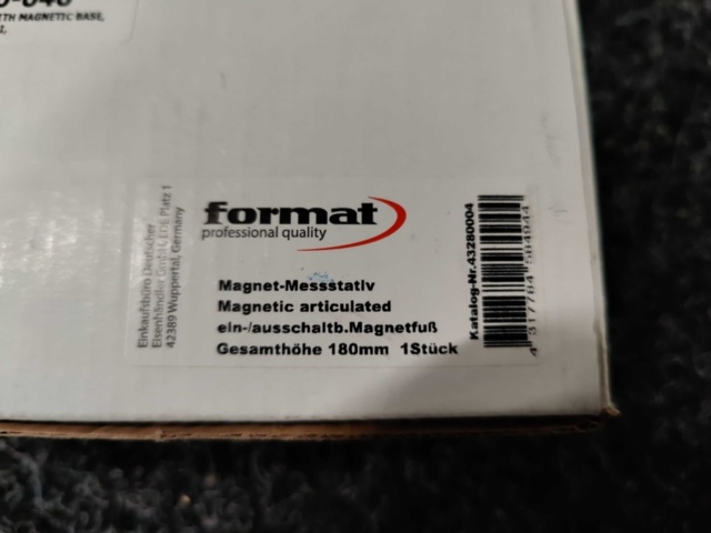 1270267-13 Measuring stand with indicator clock and rocker indicator