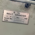 1249162-7 Belt sander Belt Grinder S-75 -2017