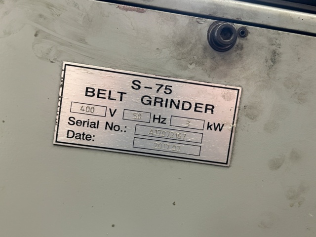 1249162-7 Belt sander Belt Grinder S-75 -2017