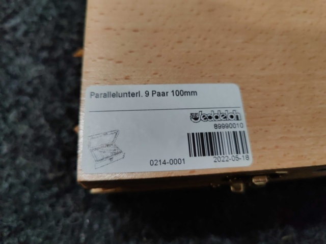 1272633-13 Parallel pieces 9 pairs 100 mm