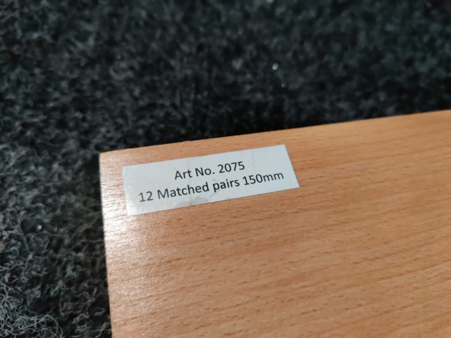 1272639-8 Parallel pieces 12 pairs 150 mm