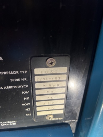 1248710-7 Compressor Compair Broomwade 6000