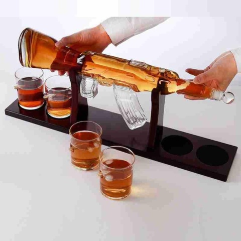 1274077-4 Whiskey decanter AK-47