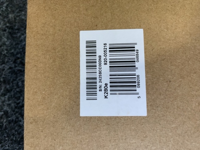 1094093-5 1 pc Keyboard Logitech K280e & 1 pc Wireless mouse Trust Voxx