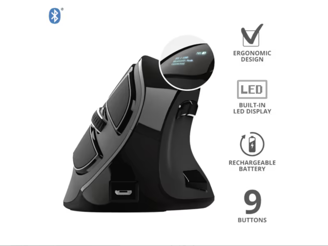 1094093-2 1 pc Keyboard Logitech K280e & 1 pc Wireless mouse Trust Voxx