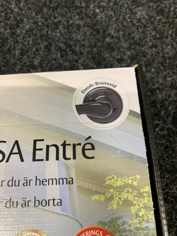 1274638-6 Interlock Assa Abloy K1 complete Brown oxide