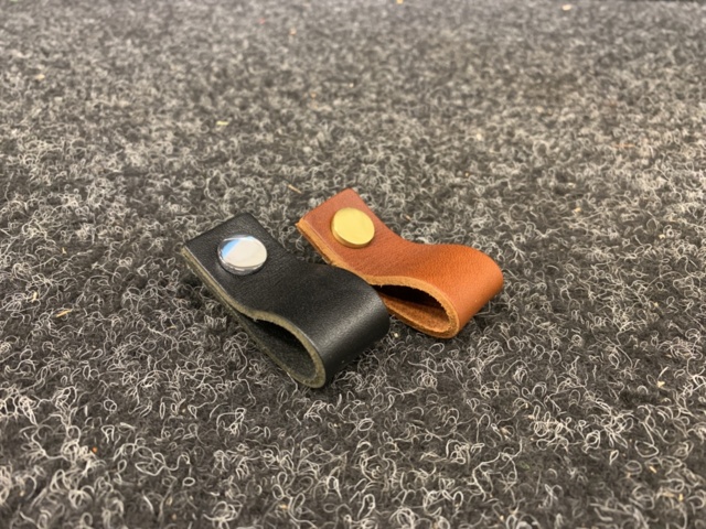 1274744-2 63 leather handles Loop fitting design