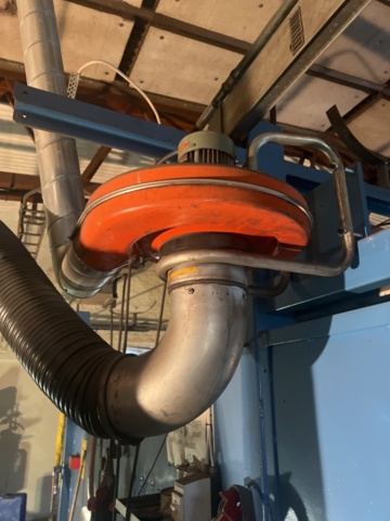 1248680-4 Svetsutsug med turbin för demontering