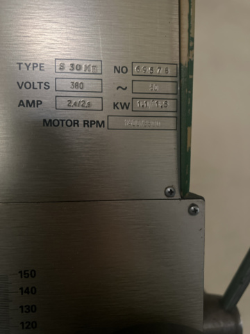 1248734-6 Column drilling machine Strands S30 ME