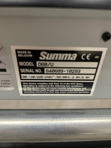 1250629-8 Lamination cutter SummaCut D60/U