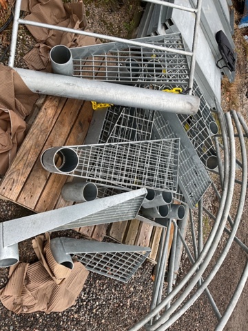 1206878-5 Spiral staircase 430 H cm